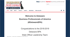 Desktop Screenshot of delawarebpa.org